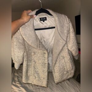 2.13 by Michelle Kim Women's Beige Coat - Neutral Classic